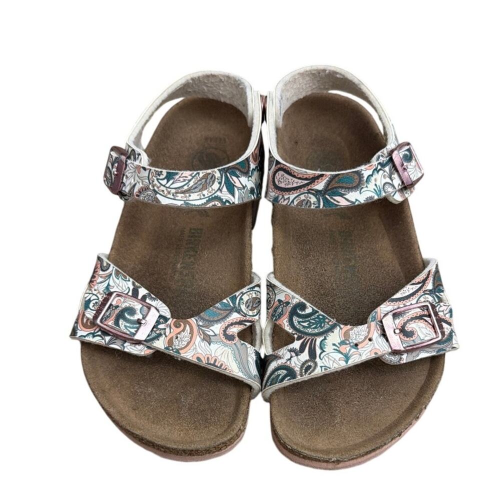 Birkenstock Rio Paisley Light Rose Sandals Toddler Size 28 US 10-10.5